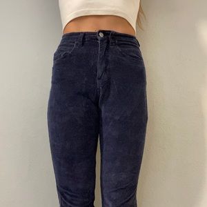 brandy melville courdory navy pants